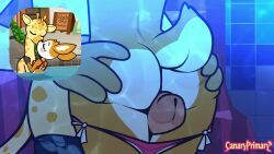 rinta, tsunoda, aggressive_retsuko, canaryprimary, 1boy