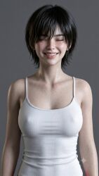 evie_(stellar_blade), stellar_blade, stellar_blade:_blood_rain, 1girl, eyes_closed