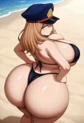 camie_utsushimi, my_hero_academia, 1girl, 1girls, backboob