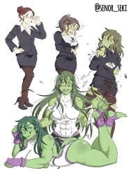 jennifer_walters, she-hulk, marvel, 1girls, ass