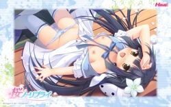 kazama_minto, sakura_no_reply, pan_(mimi), black_hair, bow_panties