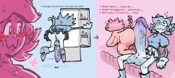 irritable_ghost_(deltarune), mad_mew_mew, mew_mew_(undertale), pink_(deltarune), deltarune