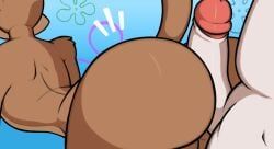 sandy_cheeks, nickelodeon, spongebob_squarepants, necrothant, all_fours