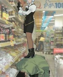 dick_gumshoe, franziska_von_karma, karuma_mei, ace_attorney, godzillapigeon1