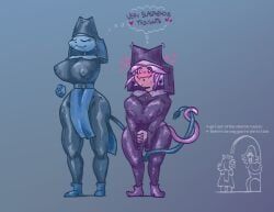 mad_mew_mew, pink_(deltarune), ralsei, rouxls_kaard, tasque_manager_(deltarune)