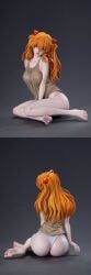 asuka_langley_sohryu, evangelion, neon_genesis_evangelion, bare_legs, barefoot