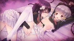 hiraoka_mutsuki, yurigaoka_nanami, kamitsure_~7_no_nijou_fushigi~, mizuki_kotora, 2girls