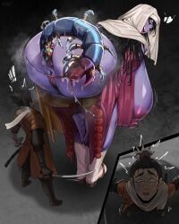 corrupted_monk, sekiro, sekiro:_shadows_die_twice, slush, anal_insertion