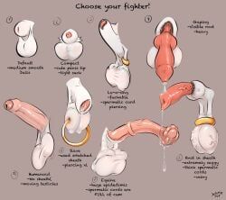 cutiecut, animal_genitalia, animal_penis, anthro, ball_stretcher