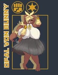 lopunny, opal_(al_gx), pokemon_(species), pokemon, pikachu_mostacho