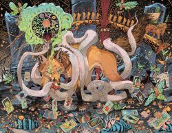tarot, seyorrol, ambiguous_fluids, animal_genitalia, animal_penis