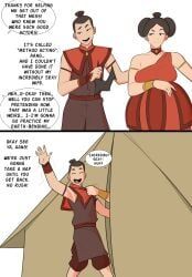 katara, sapphire_fire, sokka, wang_fire, avatar_legends
