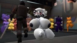 bonfie, bonfie_(cryptia), bonnie_(cally3d), bonnie_(fnaf), chica_(cally3d)