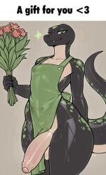 valentine's_day, anthro, balls, bara, bedroom_eyes