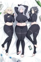 ak-12_(girls'_frontline), angelia_(girls'_frontline), shaw_(girls'_frontline), girls'_frontline, sainee