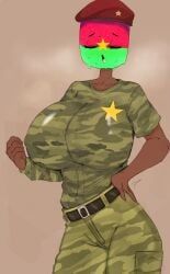 burkina_faso_(countryhumans), countryhumans, countryhumans_girl, flawsystyle, breasts