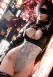 2b_(nier:automata), tifa_lockhart, final_fantasy, final_fantasy_vii, jul3d