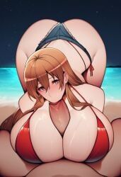 kotegawa_nanaka, grand_blue, beach, big_ass, big_boobs