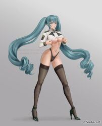 privaty_(nikke), goddess_of_victory:_nikke, 1girls, absurdly_long_hair, adult