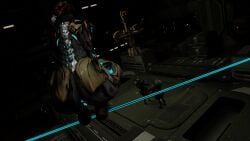 grineer, ivara_(warframe), warframe, ass, ass_bigger_than_head