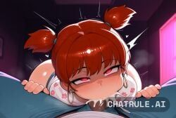 1girl, aged_down, ahegao, all_the_way_to_the_base, anthro_female