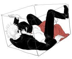 gojou_satoru, satoru_gojo, utahime_iori, jujutsu_kaisen, 1boy