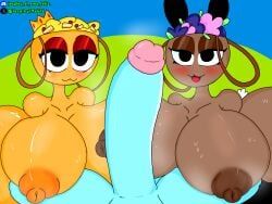 bassie_(dandy's_world), flyte_(dandy's_world), dandy's_world, dandys_world, roblox