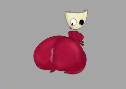 gangle_(tadc), gangle_(the_amazing_digital_circus), gangle_with_thick_ribbons, manager_gangle, 1girl,
