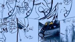 ksyker_ringola, l0veblood, animal_genitalia, animal_penis, anthro