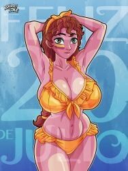 pepa_madrigal, encanto, alvarikokearte, big_breasts, breasts