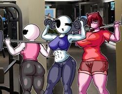 amy_(chetoh), leah_(chetoh), original_character, original_characters, pinky_(chetoh)