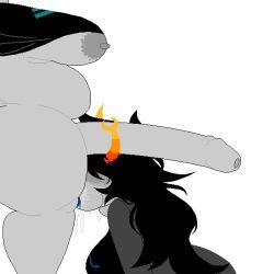 terezi_pyrope, vriska_serket, homestuck, big_penis, futa