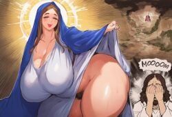 jesus_christ, virgin_mary, bible, christianity, artist_request