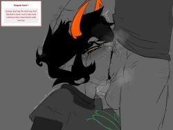 gamzee_makara, kanaya_maryam, homestuck, electric_(artist), 1boy1girl