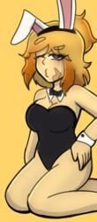 oc, mundo_torajo, star_.ruby, 1girls, bunny_outfit
