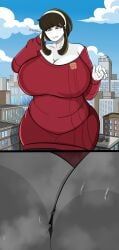 original_character, someone_else's_oc, veronica's_mother_(saltynoodles), yor_briar, yor_briar_(cosplay)