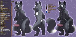 kitsune_youkai, 3_toes, animal_genitalia, animal_penis, anthro