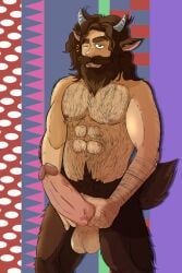 george_(character), balls, beard, bearded, big_balls