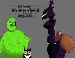 dess_holiday, eggman, friend_(deltarune), gaster, minion