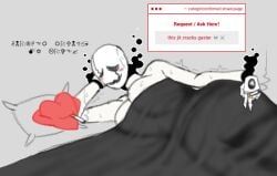 fem_gaster, gaster, soul_(deltarune), deltarune, undertale