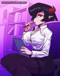 lucy_(ald_arts), original, ald_arts, 1girls, black_hair