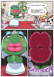 jambette_(animal_crossing), animal_crossing, big_lips, faceless_male, flogger