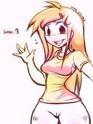 mika_kit, kit_community, kit_community_v2, 1girl, bottomless