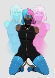 prism_(dispatch), dispatch_(game), skelebomb, 1girls, arms_behind_back