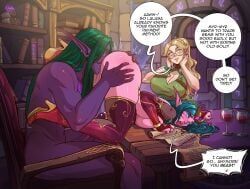 human_(world_of_warcraft), lulusa_wildmist, myr_kirby, night_elf, varenthis