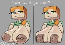 alex_(minecraft), minecraft, minecraft_(series), mojang, xbox_game_studios
