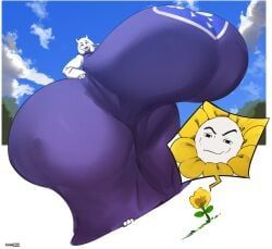 flowey_the_flower, roblox_man_face, toriel, undertale, undertale_(series)