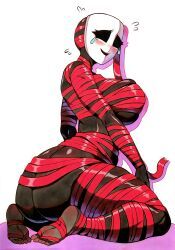 gangle_(tadc), gangle_(the_amazing_digital_circus), gangle_with_a_body, gangle_with_thick_ribbons, glitch_productions