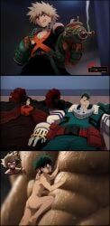 bakugou_katsuki, deku, eijirou_kirishima, izuku_midoriya, katsuki_bakugou