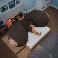 the_onnas_(greg), mythology, greg_(artist), bedroom, big_breasts